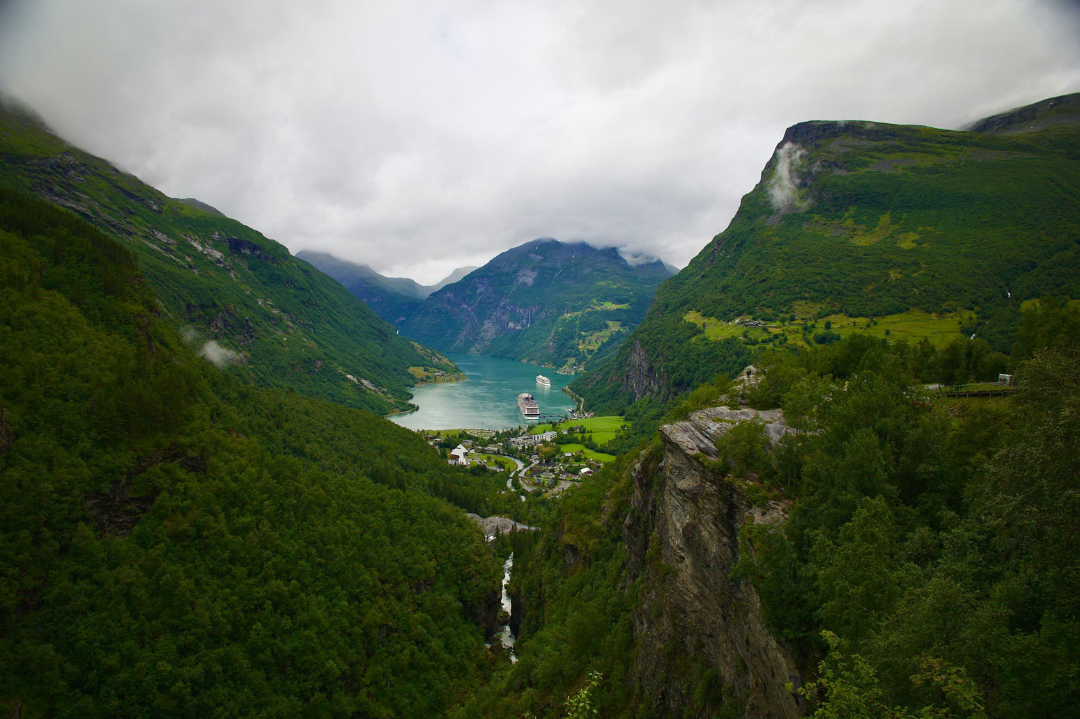 estos son los fiordos noruegos